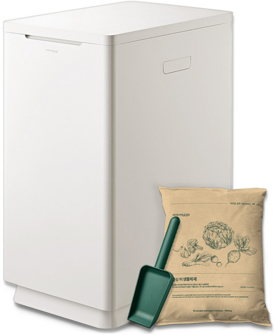 웰싱 더 라인 미생물 음식물처리기 가정용, AHW-A25DW, 샌디화이트