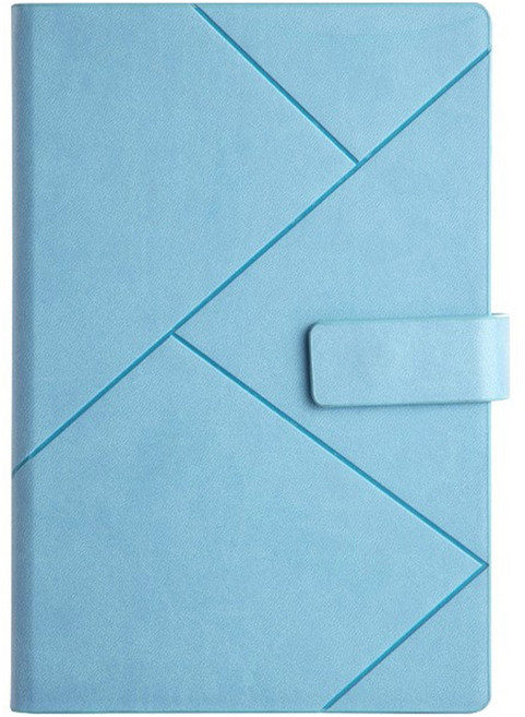 마다꾸미 비즈니스 사무용 고급 노트 A5 다이어리 A타입, 06 스카이블루, 1개