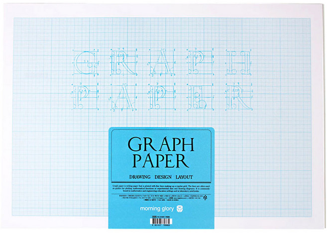 모닝글로리 6000 방안지 100g, A3, 1개