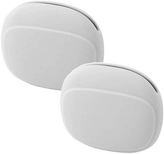 라인스미스 휴대용 케이블 이어폰 정리 파우치 보관함, 라이트그레이, 2개