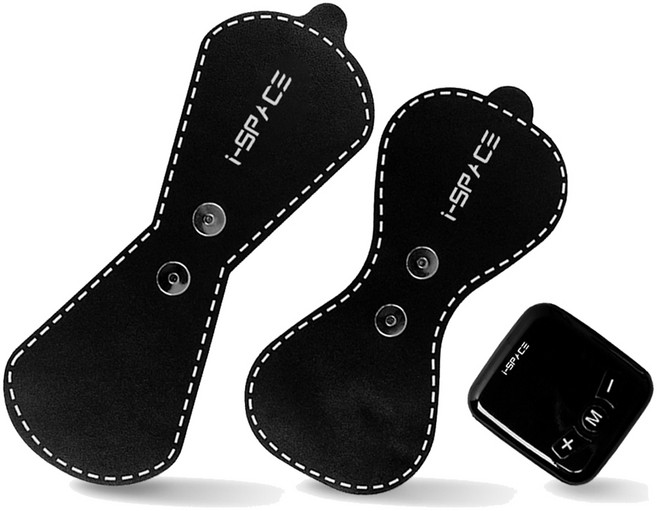 아이스페이스 EMS 저주파 마사지기, iSPACE-EMSM9, 블랙