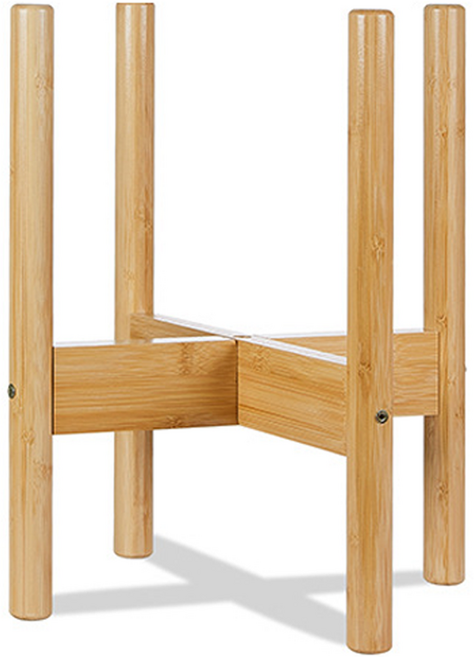 에버하우스 북유럽 화분받침대 스탠드, 우드, 1개