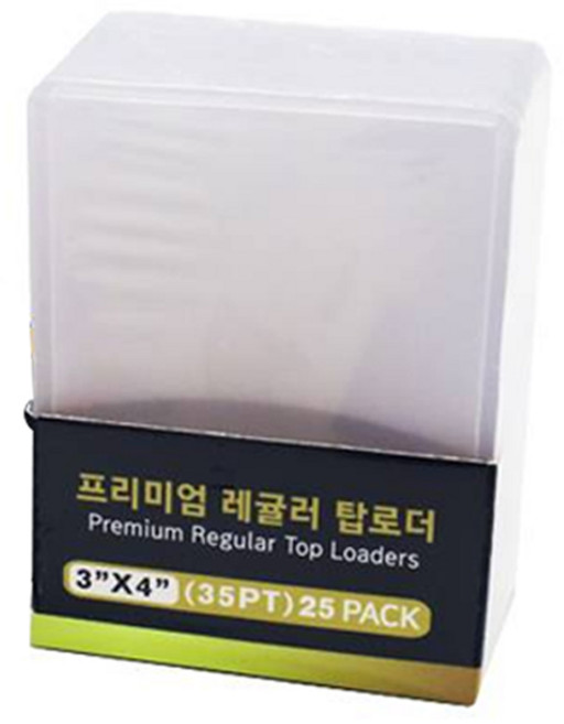 아가플러스 포토카드 35pt 탑로더 77 x 100 mm 25p, 1개