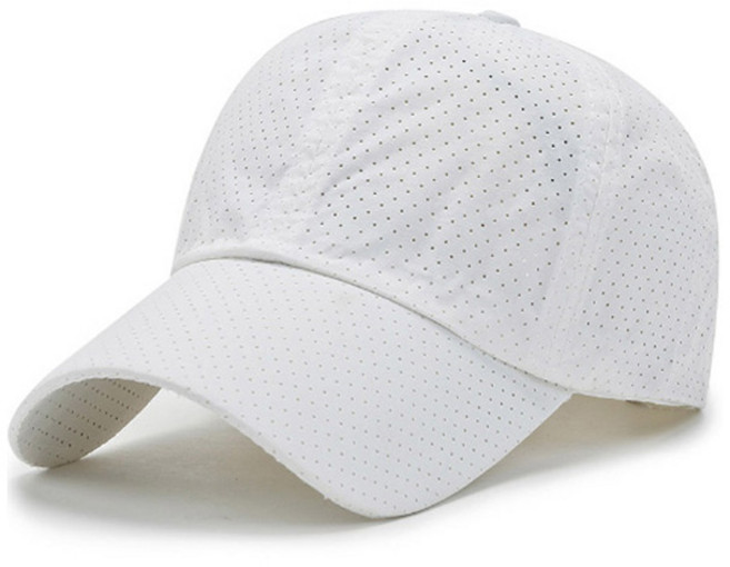 힙앤바디 메쉬 스포츠 모자, 화이트, 1개