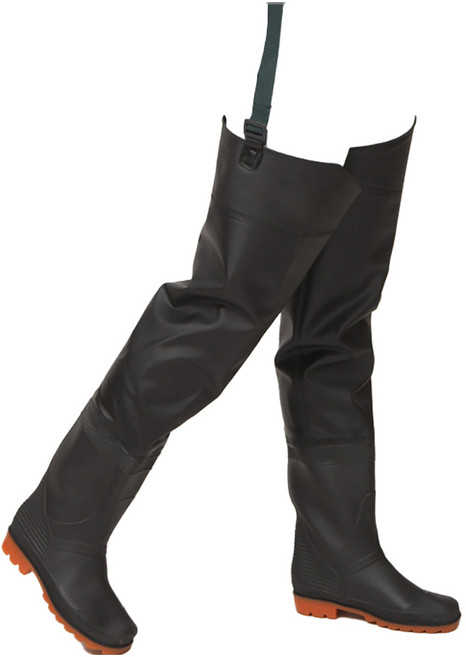 해루질 허벅지 고무장화, 260, 블랙