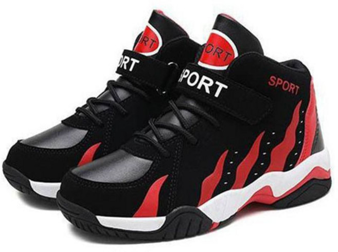 Lulushu 兒童火焰籃球鞋 RA174