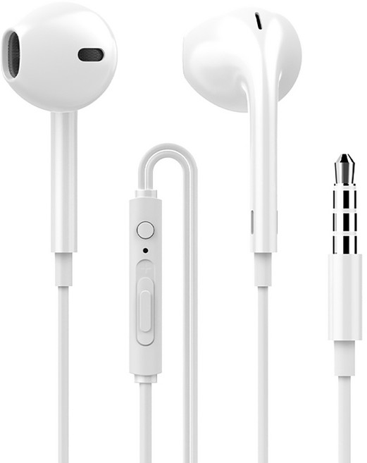 IZNC 오픈형 유선 이어폰 N3 화이트