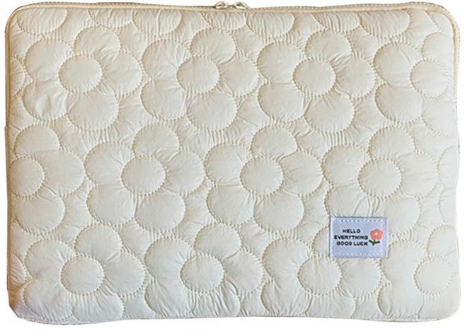 위니즈 패션 노트북 파우치 케이스 WZFLP0, 아이보리(WZFLP003-I15), 1개