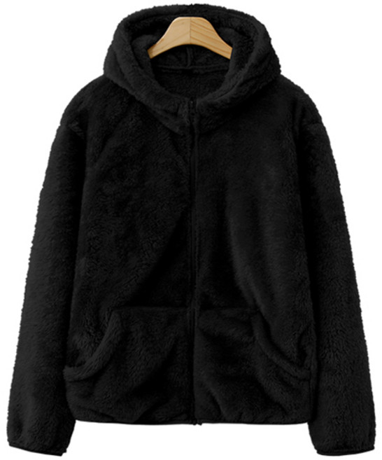 엠엔씨 남녀공용 보들 후리스 후드집업 MDHD069CG