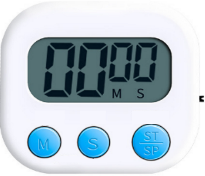 꽁쏘 디지털 자석 쿠킹 타이머, 화이트, 1개