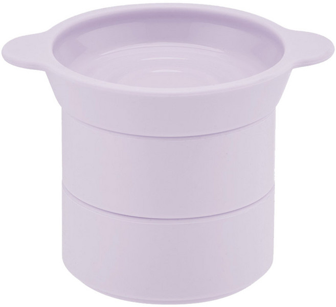 마이플러피 반려동물 실리콘 높이조절 착착시리즈 플레이트 2단, 라벤더, 1개