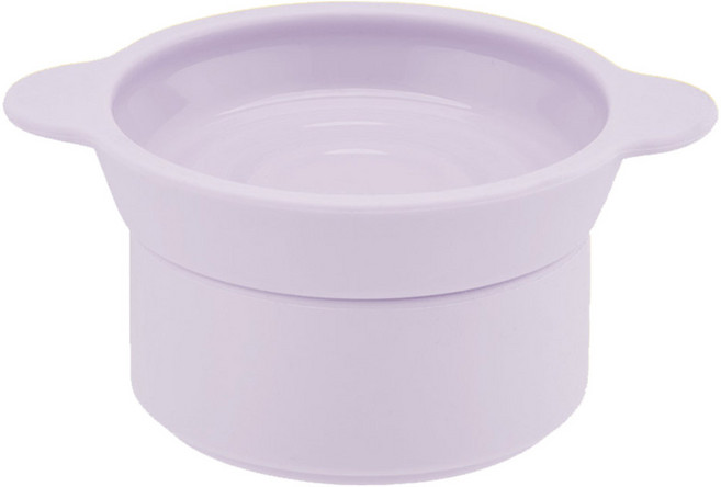 마이플러피 반려동물 실리콘 높이조절 착착시리즈 플레이트 1단, 라벤더, 1개