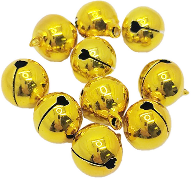 마다꾸미 미니 컬러 방울 16mm, 01 골드, 10개