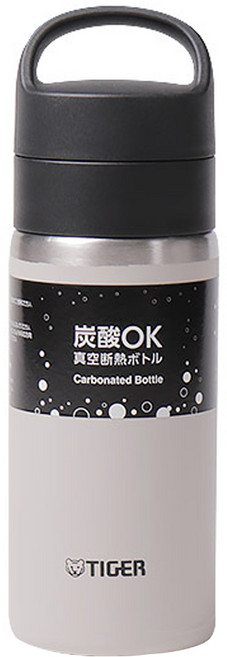 타이거 수퍼클린 플러스 모던슬림 진공 단열 탄산겸용 텀블러, 이그렛 화이트, 360ml, 1개