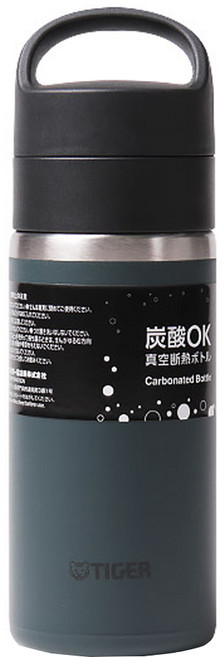타이거 수퍼클린 플러스 모던슬림 진공 단열 탄산겸용 텀블러, 레이크 블루, 360ml, 1개