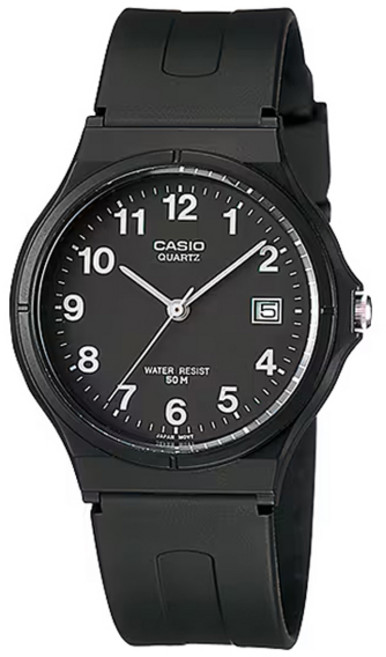 CASIO 卡西歐 簡約靜音考試指針中性錶 MW-59-1B