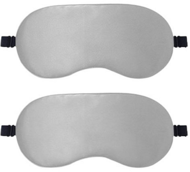 라붐 경량 심플 밀착 암막 아이마스크 수면안대 그레이, 2개, 1개입