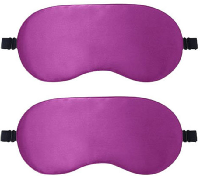 라붐 경량 심플 밀착 암막 아이마스크 수면안대 퍼플, 2개, 1개입
