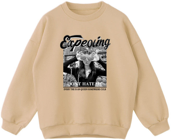 제니키즈 주니어용 오버핏 돈헤이트 맨투맨 JN1045M