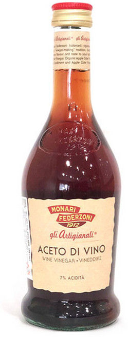 모나리 페데르조니 레드 와인 비네가, 500ml, 1개