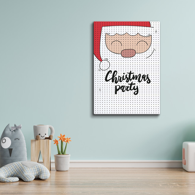 타공판닷컴 UV 프린팅 크리스마스 파티 타공판 600 x 900 mm, 혼합색상, 1개