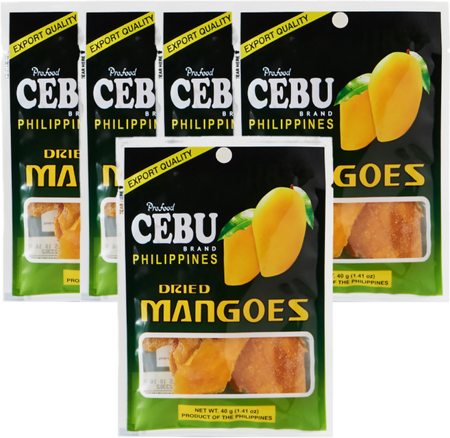 세부 건망고, 40g, 5개