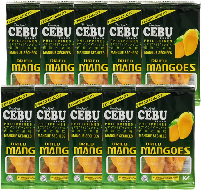 세부 건망고, 20g, 10개