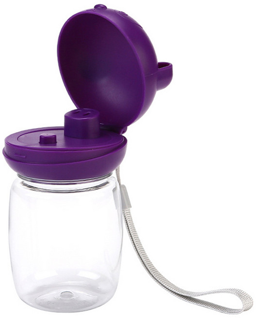 레드퍼피 강아지 타미베어 물통, 포도퍼플, 1개