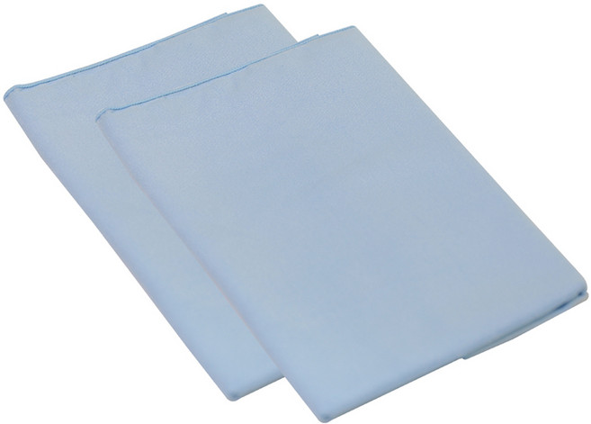 베로나 극세사 다용도 스포츠 타월 40 x 90 cm, 스카이블루, 2개