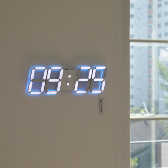 로이레트니 5세대 자석 무타공 브라켓 멀티컬러 백라이트 PLUS 무소음 리모컨 무드등 3.3m, 화이트무드