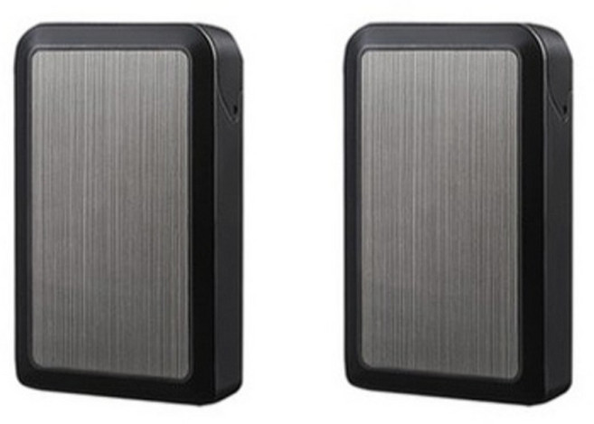 레투스토 편리한 슬라이딩 다용도 휴대용 담배 케이스 일반형, 블랙, 2개