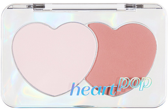 에뛰드 하트 팝 듀오 블러셔 7.5g, 엔비 블룸 블루머 페탈, 1개