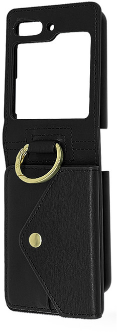 하이온 탈부착 카드수납 핸디링 가죽 휴대폰 케이스