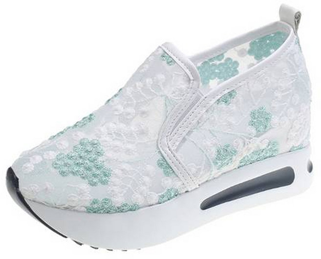 엘쏘 플라워 자수 디자인 플랫폼 스니커즈