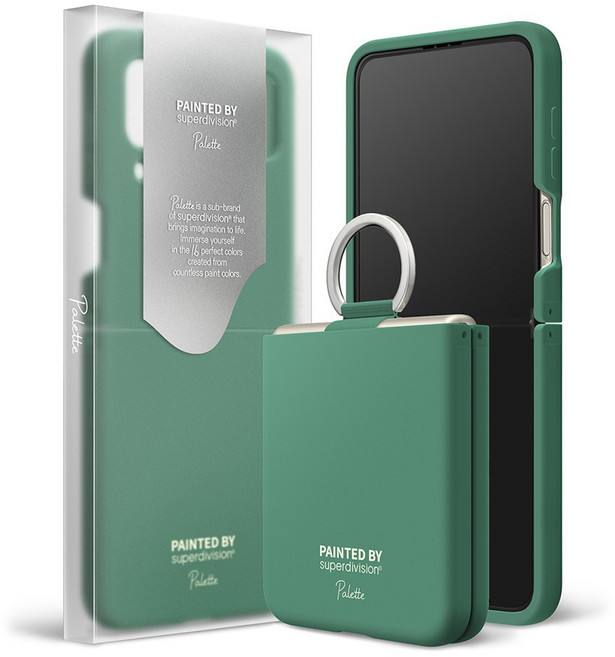 슈퍼디비전 팔레트 실리콘 링 휴대폰 케이스