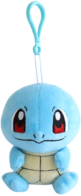 매니어리틀 포켓몬스터 큐티팝 꼬부기 키링 인형, 12cm, 혼합색상, 1개