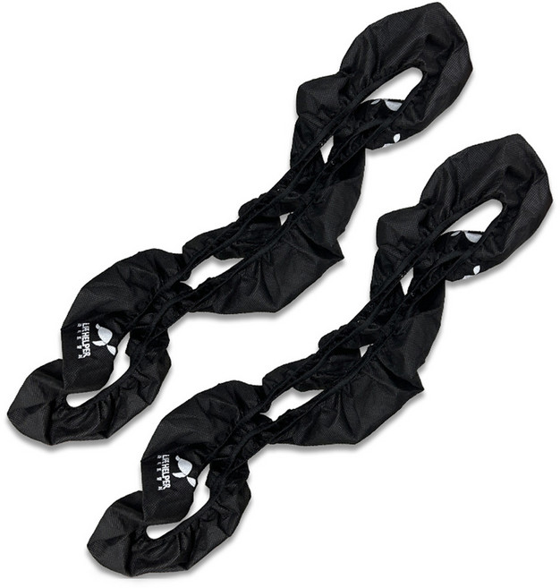 라이프헬퍼 휠체어 바퀴커버 간편한 실내 탈착형 모든 사이즈 가능, 2개, LH-CO1