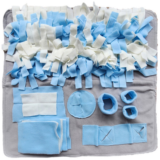 도담펫 강아지 노즈워크 마법의 양탄자, 블루, 1개