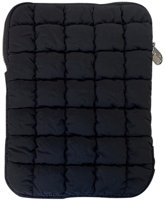 위니즈 사각패턴 패션 태블릿 파우치 WZFLP, 블랙(WZFLP103-SB11), 1개