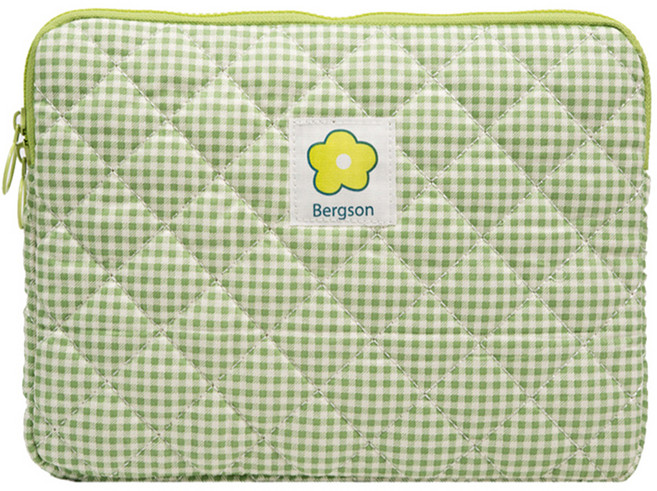 위니즈 그린체크 패션 노트북 파우치 WZFLP, 그린체크(WZFLP074-GC13), 1개