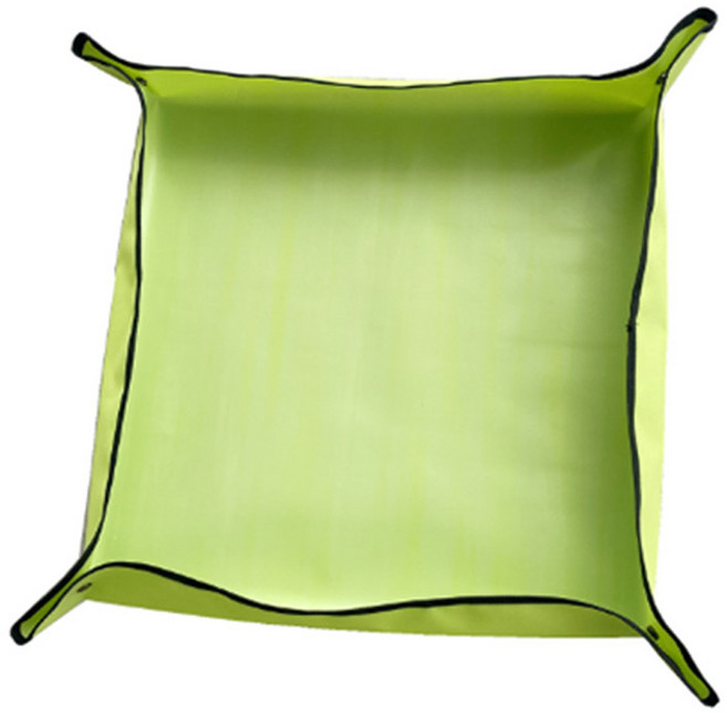 네이처안 실내 분갈이 매트 깔개 연그린 50 x 50 cm, 1개