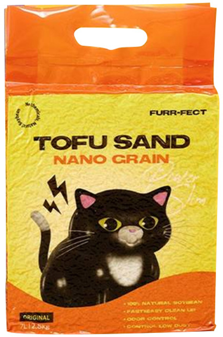 퍼펙트 고양이 나노입자 1.2mm 두부모래, 7L, 6개, 오리지널