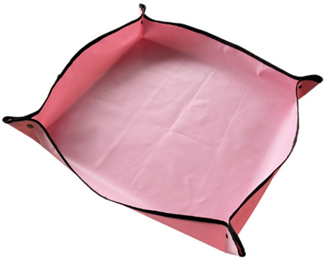 네이처안 실내 분갈이 매트 깔개 핑크 50 x 50 cm, 1개