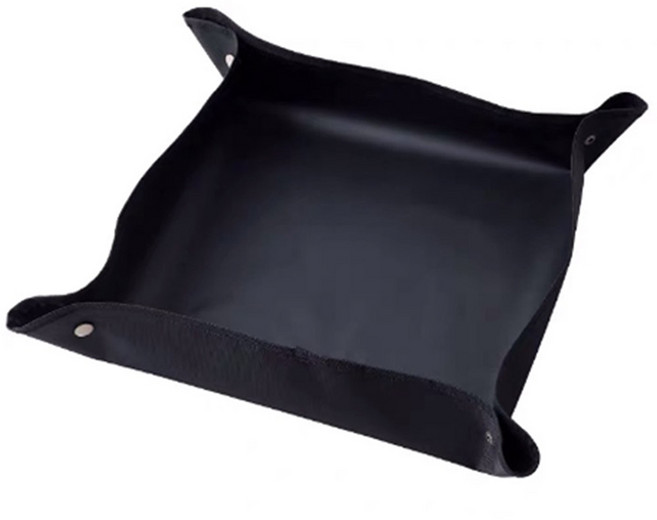 네이처안 실내 분갈이 매트 깔개, 블랙, 1개