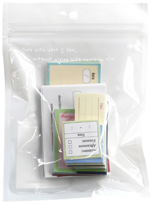 모노라이크 오늘의 기록 스티커팩 51종 x 2p 세트, 혼합색상, 1세트