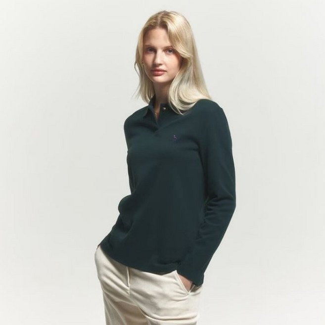 헤지스 여성용 아이코닉 피케 티셔츠