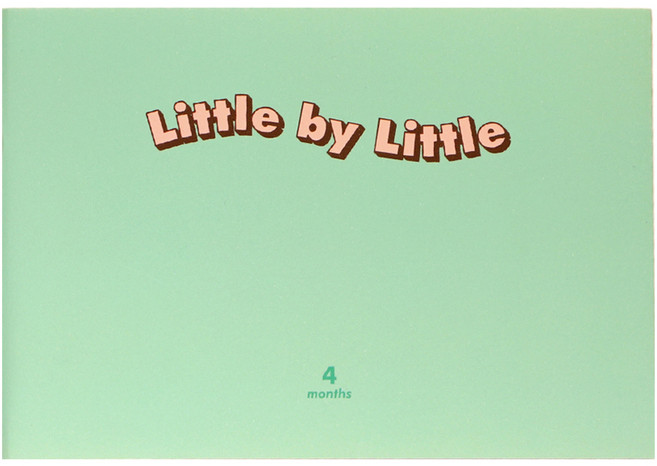 플레플레 리틀바이리틀 4개월 챌린지 다이어리 만년형, 1 민트초코, 1개