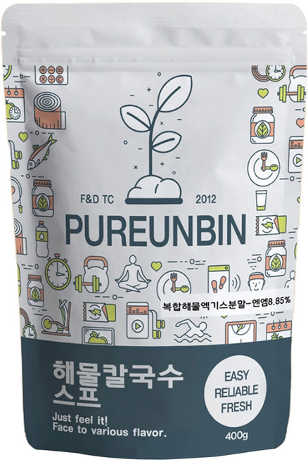 푸른빈 해물칼국수스프, 1개, 400g