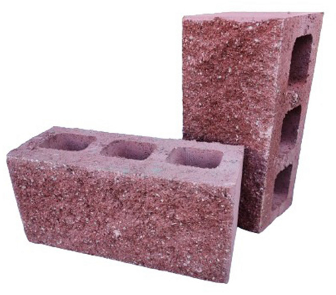 WITH블럭 6인치 스플릿 블럭, 레드, 1개