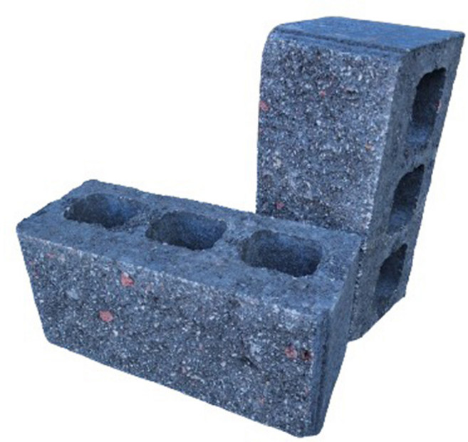 WITH블럭 6인치 스플릿 블럭, 블랙, 1개